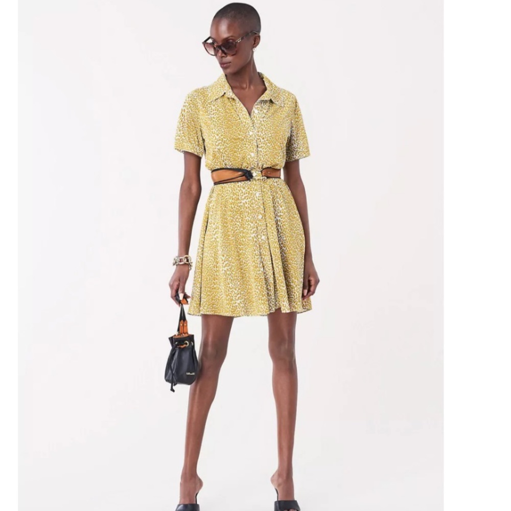 NWT Diane Von Furstenberg Mini Dress Size M